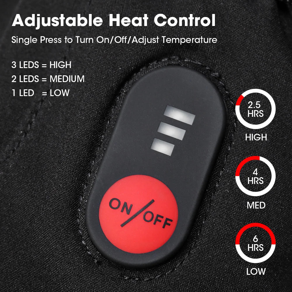 Winter Gloves 3M Cotton Heating Hand Warmer 
Electric Thermal Gloves
Waterproof--  Snowboard , Cycling , Motorcycle,  Bicycle and Ski Outdoor