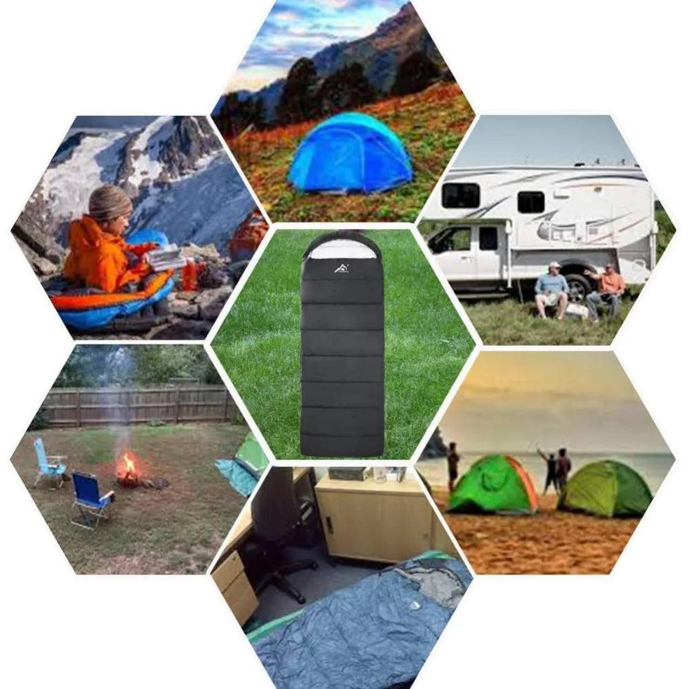Portable Multi-USB Heating Pads for Sleeping Bags, 
Powered by Battery Bank or USB Supply, 5-Piece Set, Ideal for Cold Weather