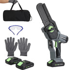 6-Inch Mini Chainsaw Powerful 
Cordless ---Rechargeable,,    Handheld Small Electric Saw 
Pruning Garden Tool ,  Tree Wood Cutting Power Tool