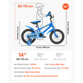 SucceBuy 14/16/18in Kids Bike BMX Style Children 
Bicycle with Training Wheels Toddler Bike for Boys & Girls Learning to Ride