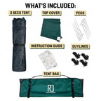 3 Second Tent - 3 Sec Instant Pop Up - Easy and Quick Setup 
for Camping - 1 Person Setup Waterproof Double Layer