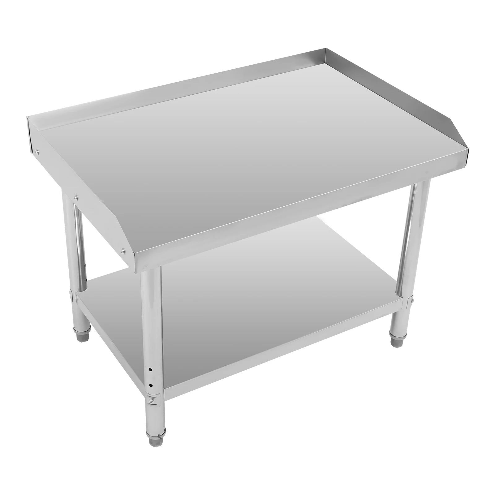 36*24*35 cm Commercial Work Table Work with Backsplash Prep for Kitchen Restaurant ,Garage ,Laundry