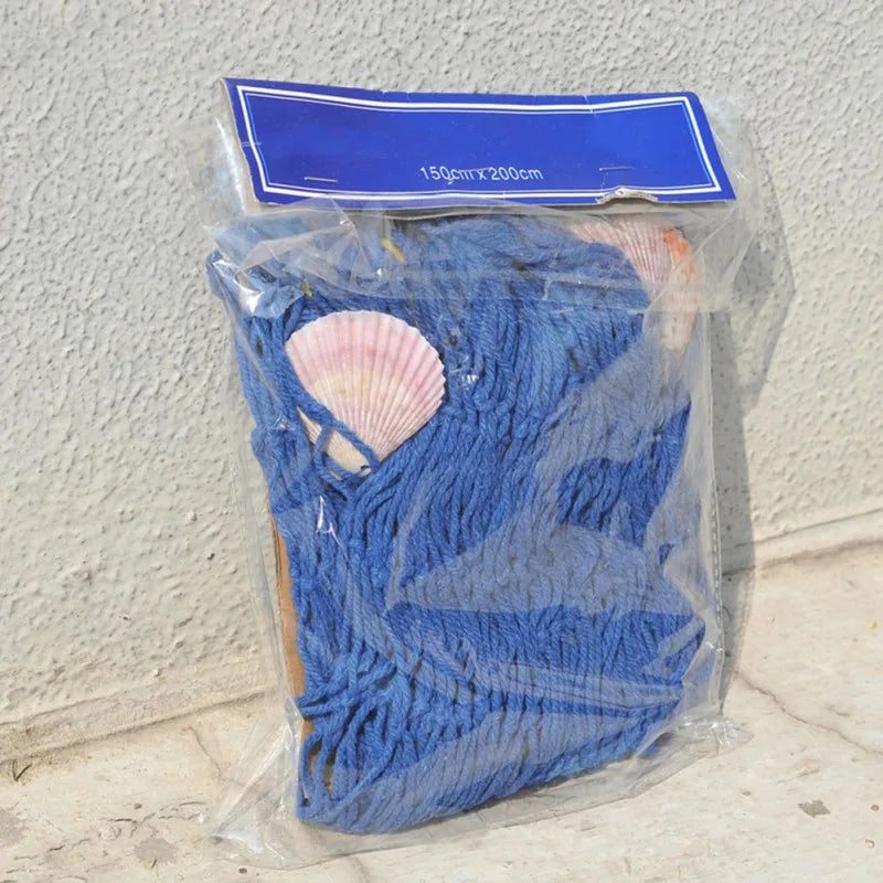 100x200cm Fish Net
Wall Hanging for Pirate Nautical Under The Sea Party Decorations
Ocean Themed Hawaii Beach Parties