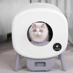 Automatic Smart Cat Toilet,   Electric Litter Box Can Be Remotely Controlled By App enclosed