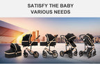 Stroller,Baby stroller,baby accessories,baby cars,Stroller 3 in 1,Convertible Bassinet Push,Light stroller,2 in 1 Baby Stroller,