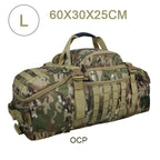 40L 60L 80L Waterproof Travel Bags Large Capacity  Men Duffel Bag