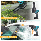 HORMY 18V Brushless Cordless Power Tool Combo Kit
for Makita Battery (Drill, Circular Saw, Impact Wrench, Air Pump, Blower) Home