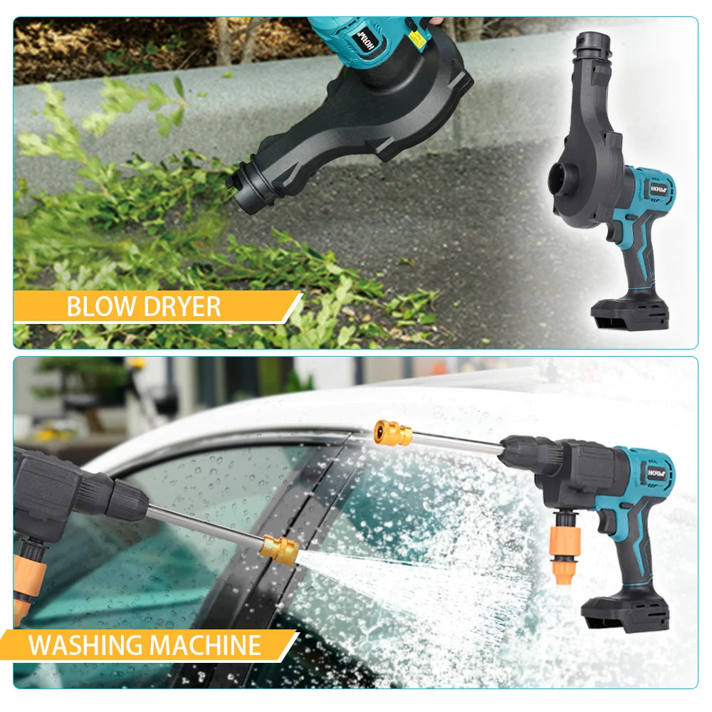 HORMY 18V Brushless Cordless Power Tool Combo Kit
for Makita Battery (Drill, Circular Saw, Impact Wrench, Air Pump, Blower) Home