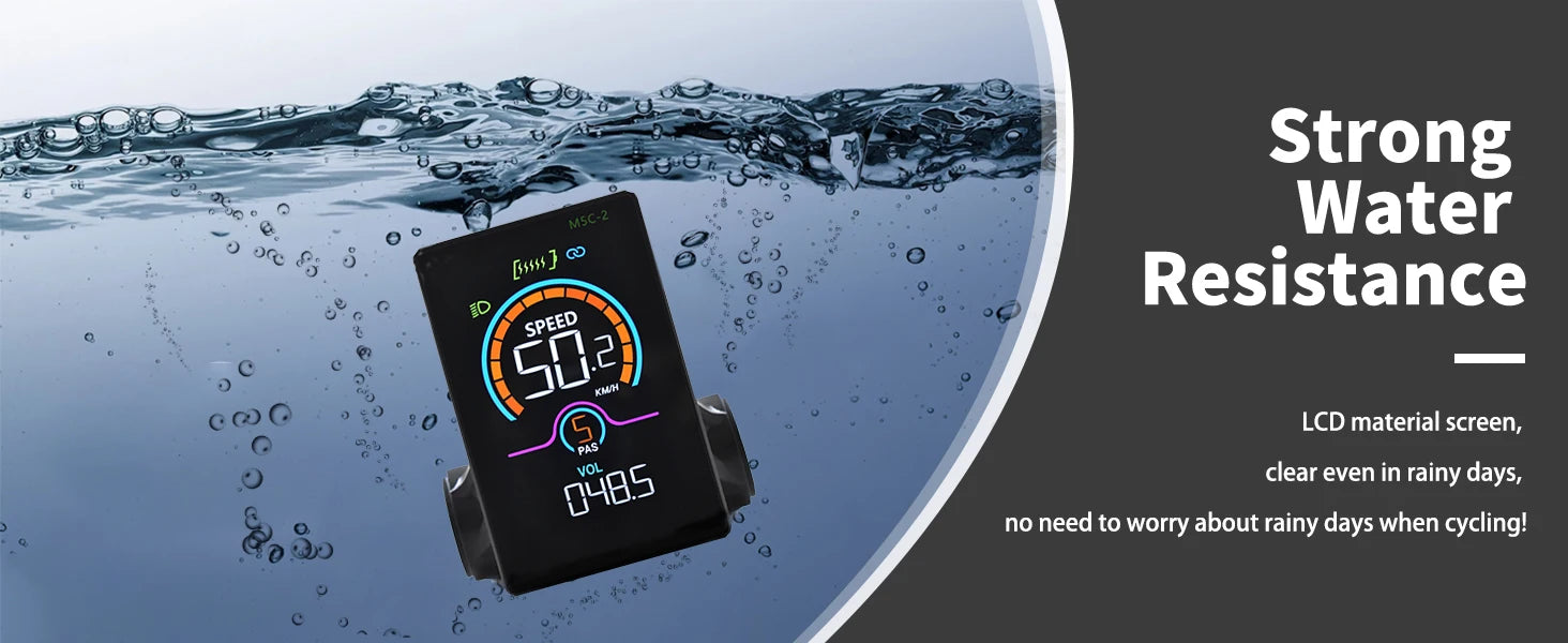 [Haytrix-US] Fatbike V20 Screen 
EBike LCD Display Bicycle Speedometer Cycling Computer