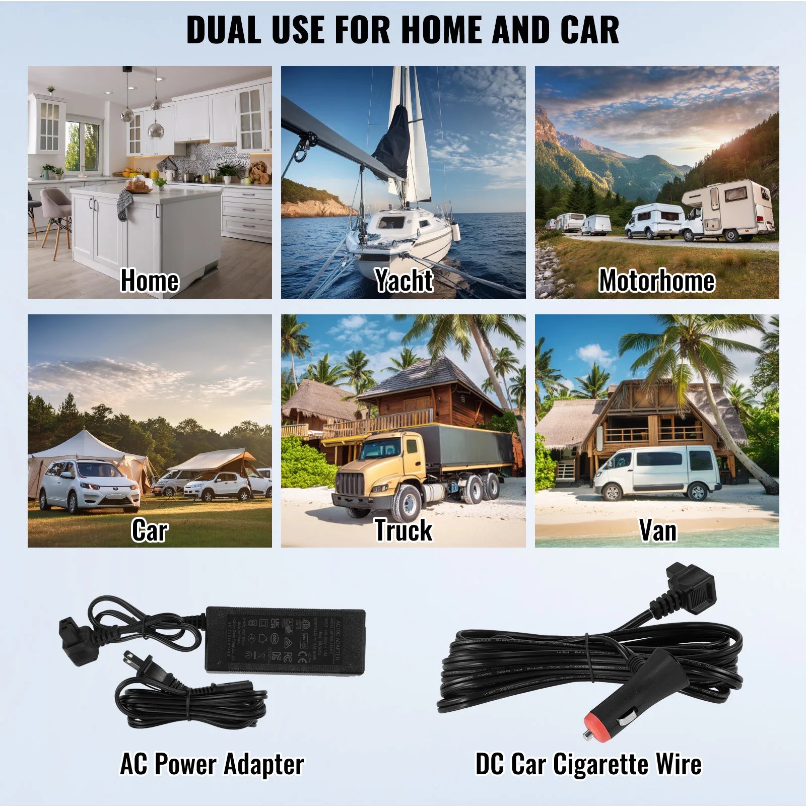 SucceBuy 37QT Portable Car Refrigerator with Ice Making Function 
12 Volt Car Refrigerator Fridge Single Zone Portable Freezer