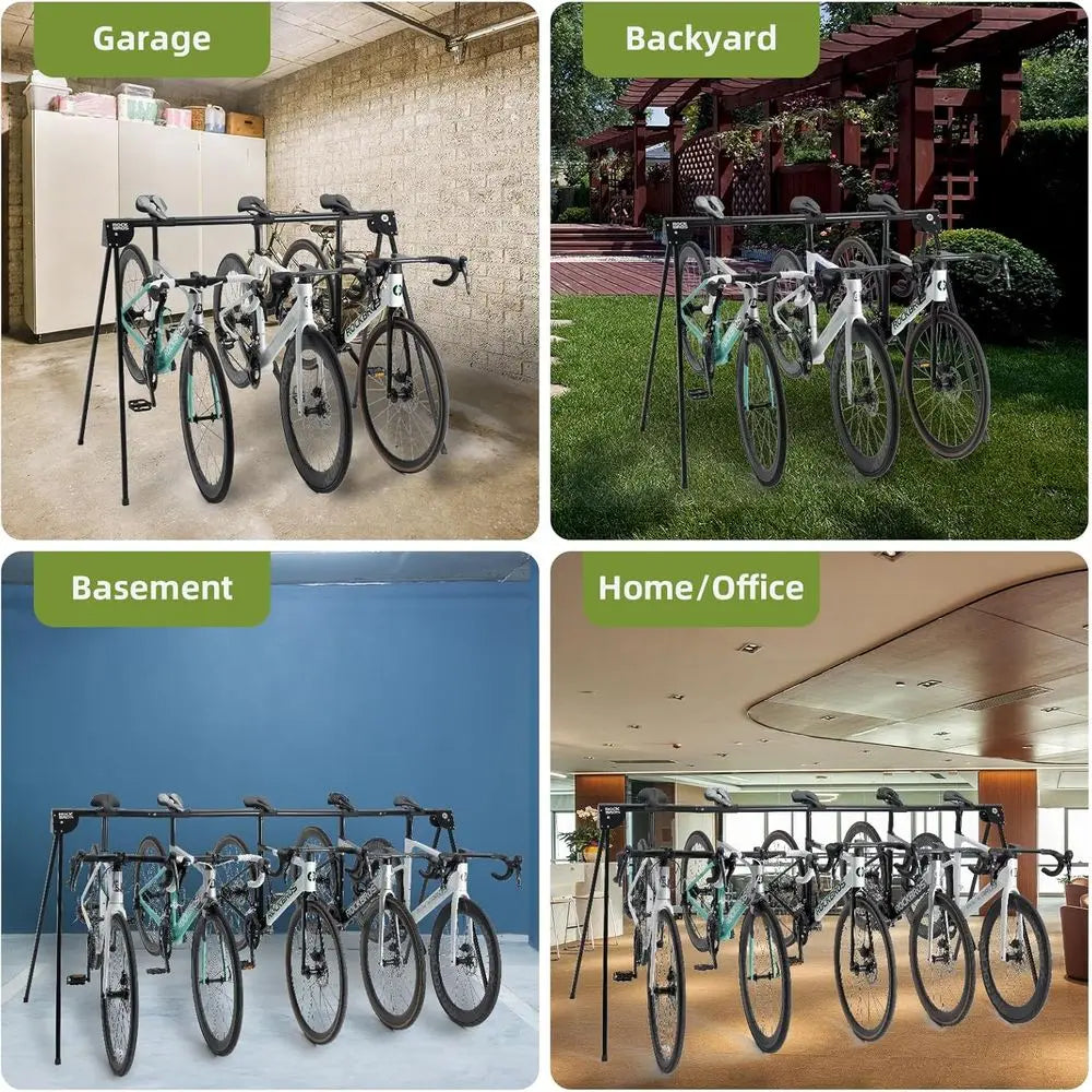 ROCKBROS Bikes Stand Rack 3/5 - Portable Storage, 
Parking ,  Indoor/Outdoor