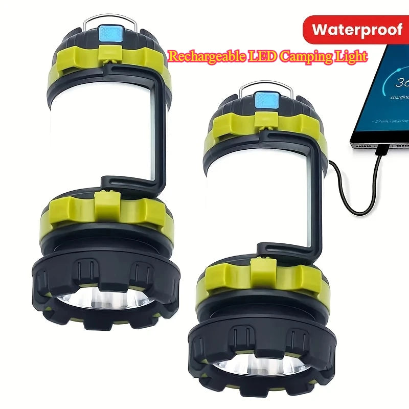 Rechargeable LED Camping Light 1000LM Lantern, Flashlight,   6 Modes 4000mAh 
Power Bank for Power Outage Hurricane Outdoor Hiking