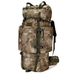 110L Large Capacity Outdoor Backpack Sports Travel  Frame Hiking Bag