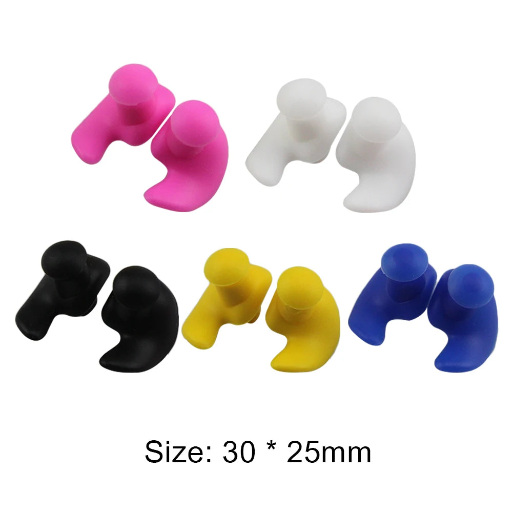 10-50PCS Swimming Ear Plug
Sleeping  Sound Insulation
 Silicone Diving Waterproof Soft for Swimming Showering