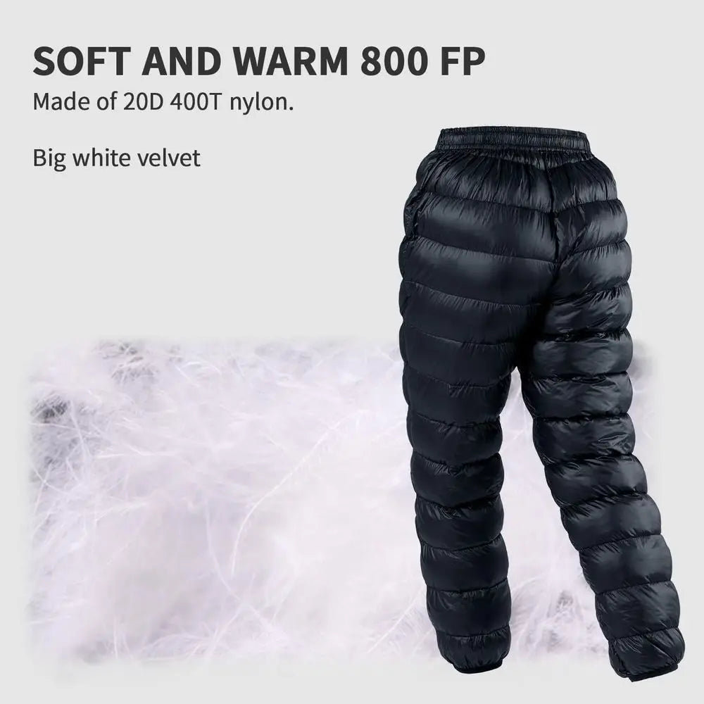 Naturehike Down Pants,
Men's Women's Puffy ,Winter Warm ,  Outdoor Ski , Snow ,Camping H,iking Pants