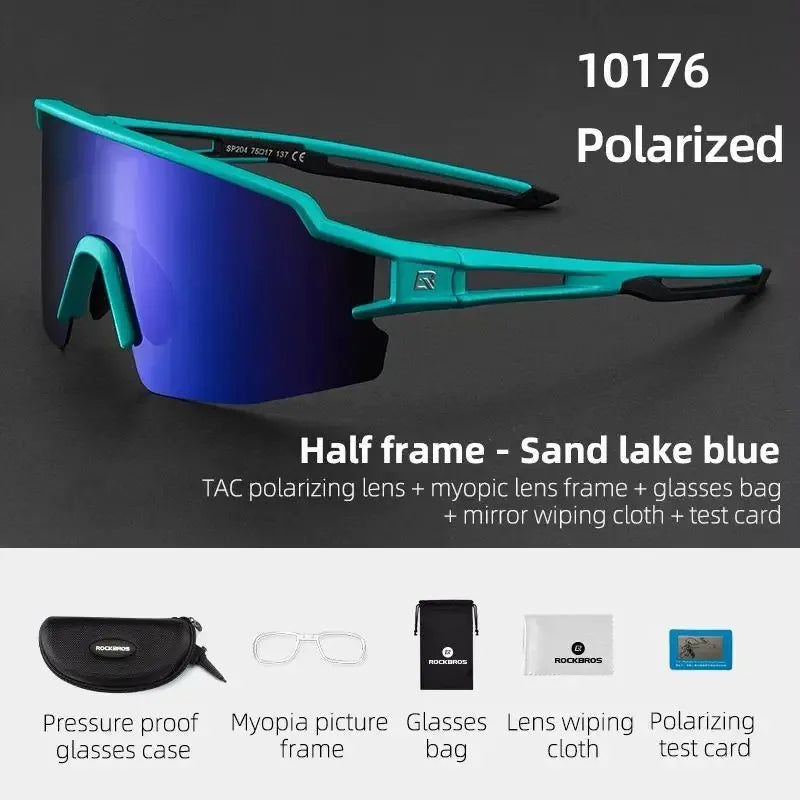 ROCKBROS Cycling Glasses Photo chromic Eye  Windproof Sport glasses