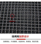 Stainless Steel 304 Food Grade 8-75CM 
Round BBQ Barbecue Grill Wire Grid Mesh Net