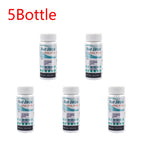 5-1 Bottle Water Test PH Strips 50/100 Pcs/bottle 7-in-1 Residual Chlorine Value Alkalinity Hardness Tester for Aquarium Pool