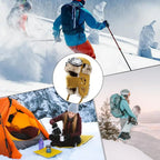 Lei Feng Hat Men's Windproof Hunter Hat For Men Winter Warm Trapper Hat With Goggles Earmuffs Face Cover For Cycling Skiing