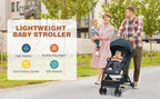 Lightweight Baby ,infant toddler Stroller, 
Compact Travel for Airplane,
 w/ 5-Point Harness, Adjustable Backrest