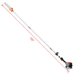 10 in 1 Multi-Functional Trimming Tool, 
52CC 2-Cycle Garden Tool System with Gas Pole Saw,
Hedge Trimmer, Grass Trimmer