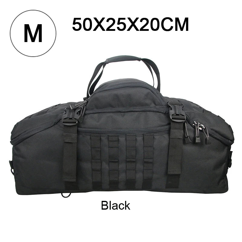 40L 60L 80L Waterproof Travel Bags Large Capacity  Men Duffel Bag