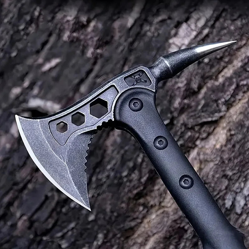 An outdoor tool.  Demon Axe, , 
Hack Axe, Camping Multipurpose Axe, suitable for lumberjacks, a must for outdoor work