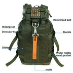 Trekking, Camping, Backpack Waterproof, Lightweight for Men