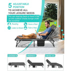 Camping Cot for Adults Heavy Duty 
Adjustable Bed for Sleeping 
 DoubleLayer 1200D with Mattress Carrying Bag for Home