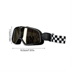 Goggles Dirtbike Retro Windproof Riding Goggles Motorcycle Riding Glasses Goggles Dustproof Windproof Sunglasses For Outdoor
