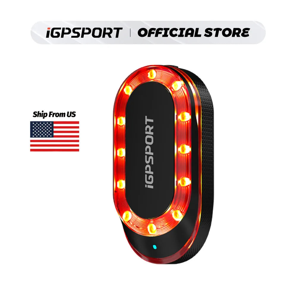iGPSPORT SR  mini Tail Light with Brake Alert IPX7 
Waterproof Daytime Running Lamp for Road Cycling Bike Safety