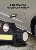 5PCS Rechargeable  LED , USB , Headlamp . 
Strong! 
Magnetic,    Powerful  Super Bright, Waterproof,  for Outdoor Fishing