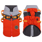 Winter Dog Harness Vest Clothes Puppy Clothing Waterproof Warm Pet Jacket Dog Clothes For Small Dogs Shih Tzu Chihuahua Pug Coat
