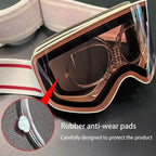 Prescription Ski Goggles Rx Insert Ski Goggles Insert Adapter Professional Transparent Flexible Bendable Goggles Accessories