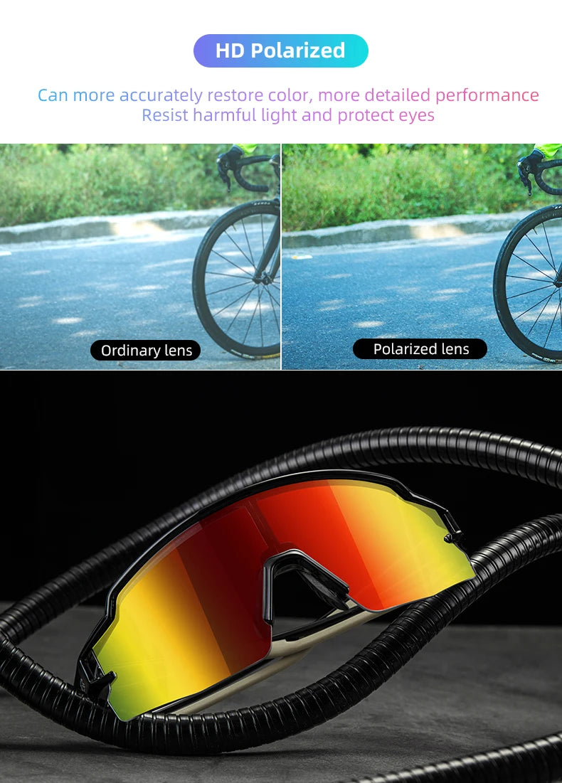 ROCKBROS Cycling Glasses Photo chromic Eye  Windproof Sport glasses