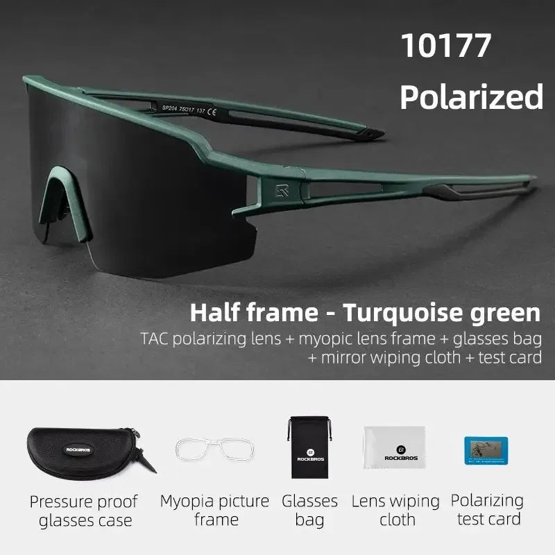 ROCKBROS Cycling Glasses Photo chromic Eye  Windproof Sport glasses