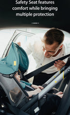 Baby Stroller Multifunctional Car Seat 3 in 1 For Newborn , Infant Buggy Safety Cart Carriage