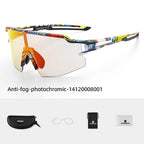 ROCKBROS Cycling Glasses Photo chromic Eye  Windproof Sport glasses