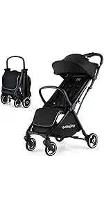 Lightweight Baby ,infant toddler Stroller, 
Compact Travel for Airplane,
 w/ 5-Point Harness, Adjustable Backrest