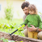 Deli Garden  Set 3 Piece Heavy Duty Gardening Hand Tools Kit 
with Hand Trowel,Hoe and Rake, Delicate Gift for Planting