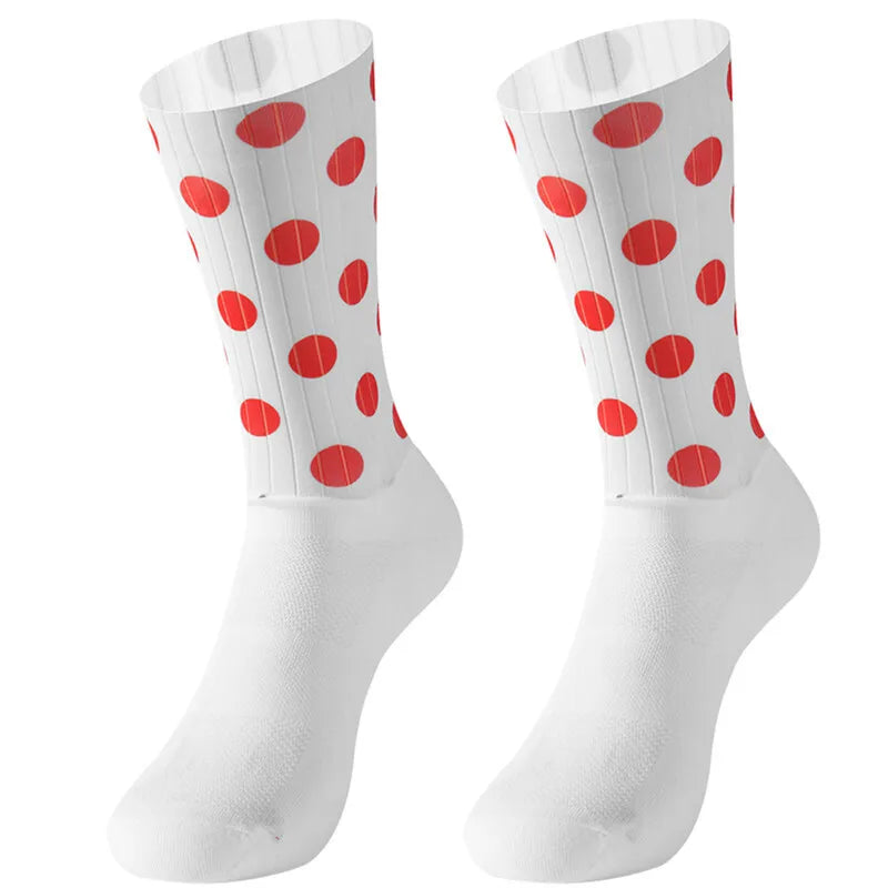 Anti Slip Silicone Summer Aero BMAMBAS Socks 
Whiteline Cycling  Sport Running Bike Socks