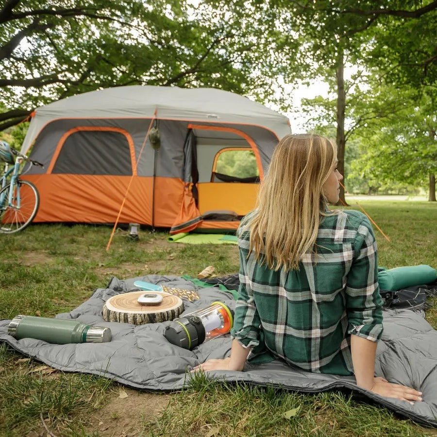 Family Camping  for 10 /11 /12 Person
Large Multi Room Cabin Tents