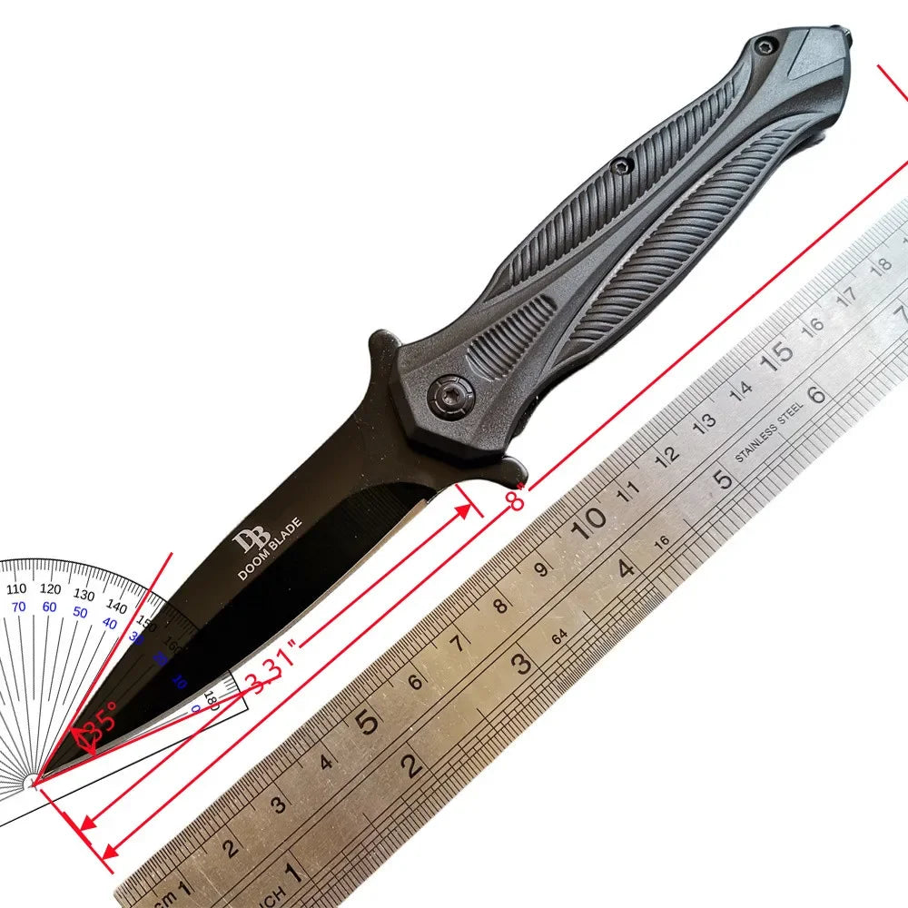 Stainless Steel Axe & Folding Knife Combo Set: 
High-Performance for Outdoor Adventures, Camping & Hiking