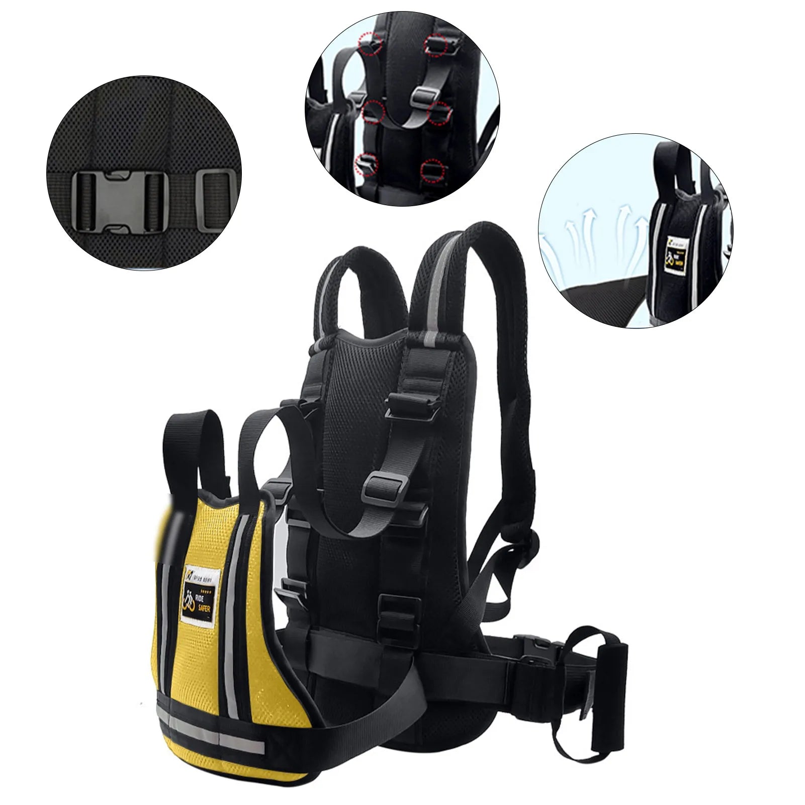 Child Seat 
Baby Carrier Belt
for  Electric, Car, Motorcycle Safety Harness Kids.    Seat Security Protection