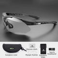 ROCKBROS Bicycle Glasses Photochromic Lens Outdoor Eyewear Goggles UV400 Sports Riding Cycling Sunglasses MTB Road Bike Glasses