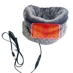 Winter Electric Heated Scarf Neck Wrap USB Rechargeable Neck Warmer 3 Speed Adjustable Heating Scarf For Cycling Skiing Camping