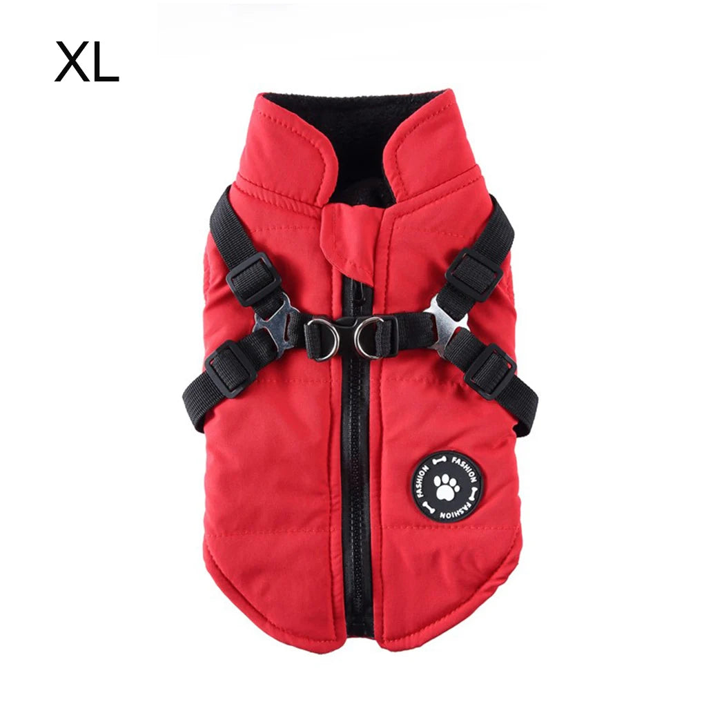 Winter Warm Pet Harness Jacket / Coat 
Costume Waistcoat 
Clothing Polyester,  Back Hook Clothes for Small Green XS