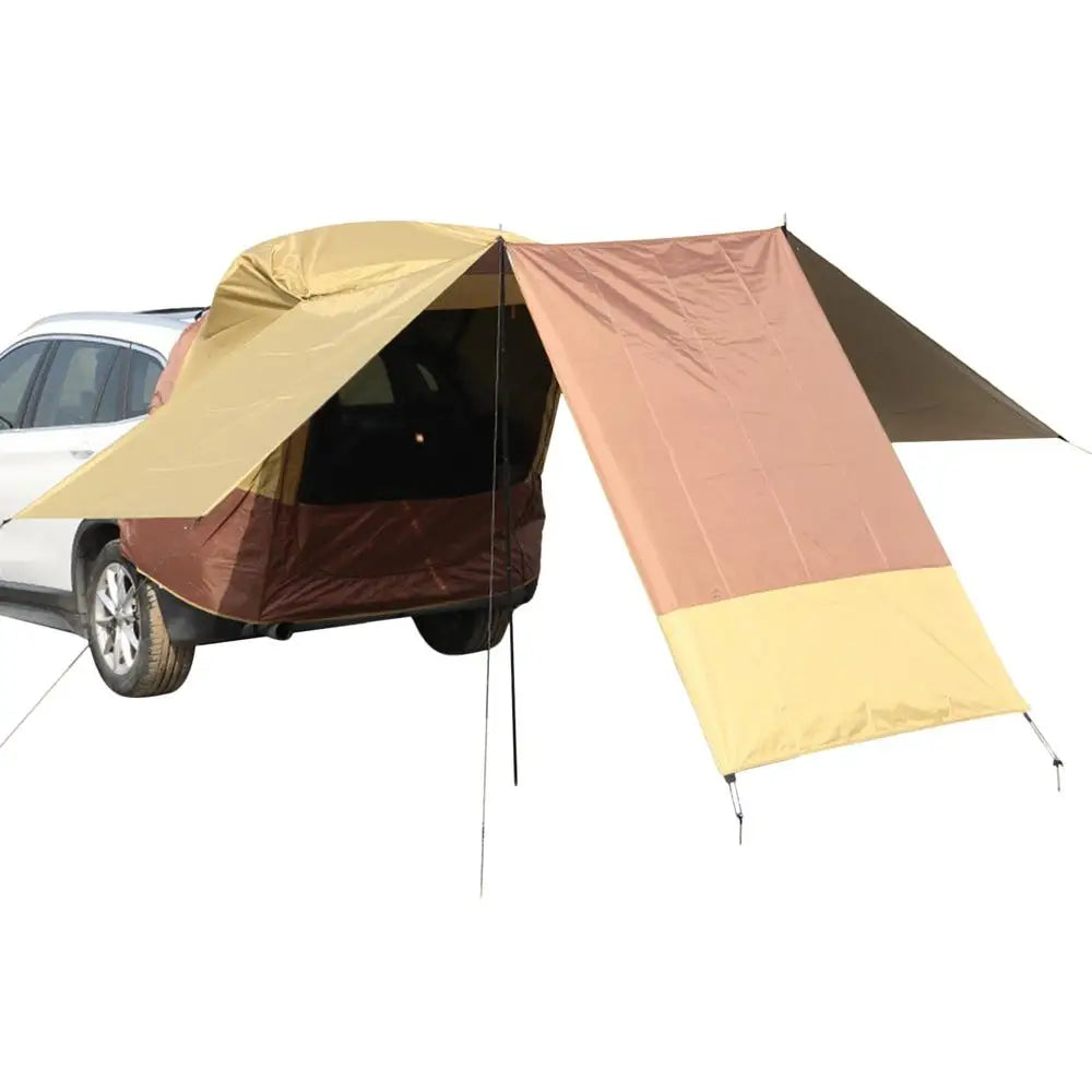 Portable Camping SUV Trunk Tent Car 
Rear Door Tent SUV 3 Sided
 Extended Shade Outside Shelter For  Camping