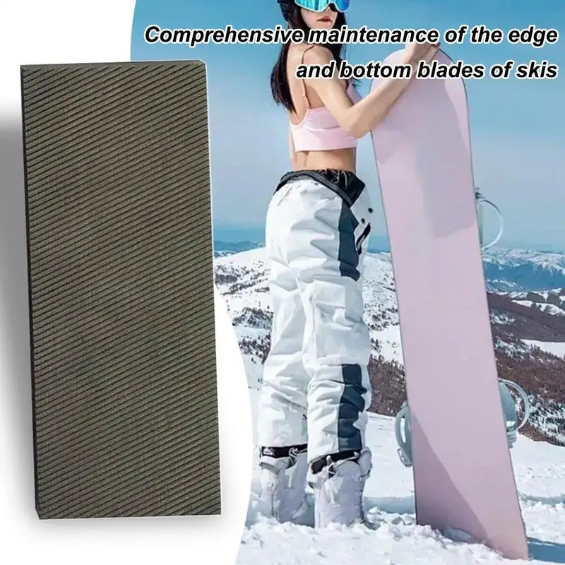 Snowboard Edge Bevel Tuning Kit 
Side Edge Ski Angle Tool 
Board Edge Sharpener 11 Tooth Design, Snowboard Trimming File