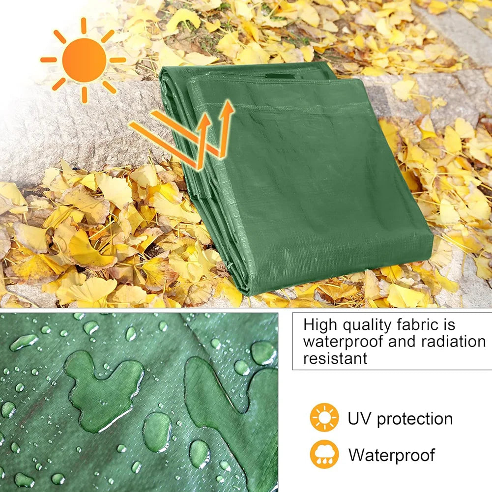 Multi Purpose Tarp Cover Waterproof Tarpaulin Sunscreen Multipurpose Protective Cover 6x10/10x13/13x16 Feet Heavy Duty Tarp